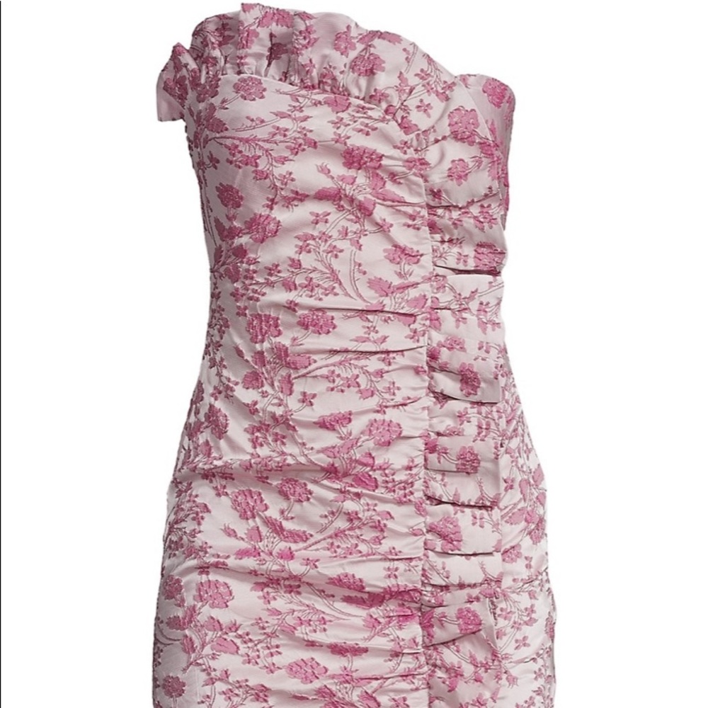 Size 0 Likely Lora Floral Ruffle Mini Dress